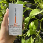 کرم ضدآفتاب بدون رنگ پوست مختلط تا چرب ژیناژن spf 50